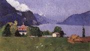 Max Buri, Brienzersee-Landschaft